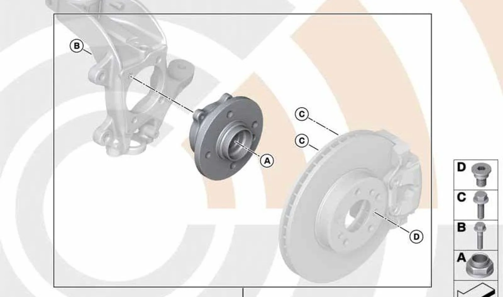 Juego de cojinetes de rueda delantera OEM 31222361234 para MINI R56, R55, R57, R58, R59... y más. Original MINI. - Image 8