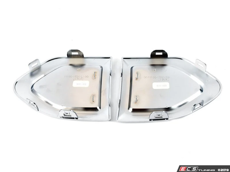Juego de embellecedores laterales Union Jack Dark negro mate OEM 51135A43E94 para MINI Countryman F60, F60 LCI. Original MINI - Image 2