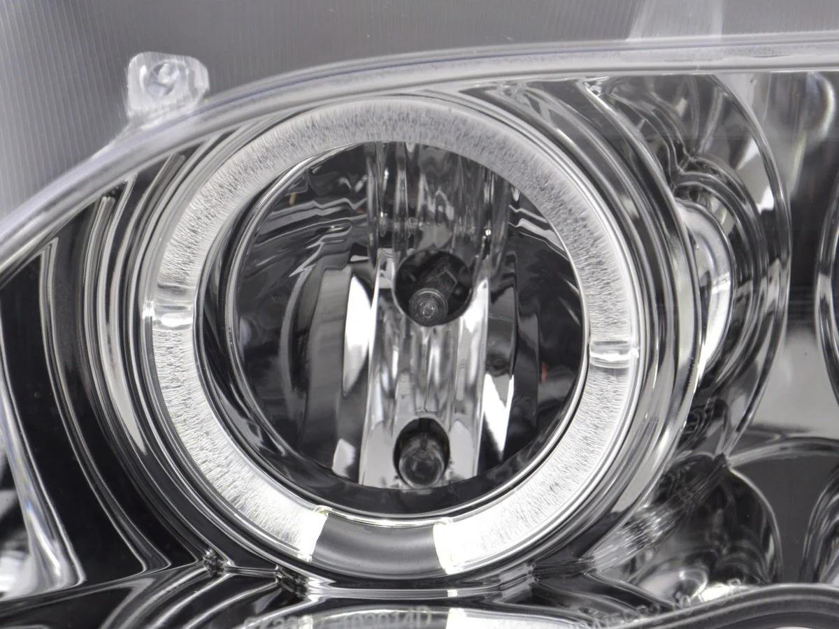 Faros delanteros BMW Serie 3 E46 Berlina / Touring 02-05 cromado para volante a la derecha - Image 5