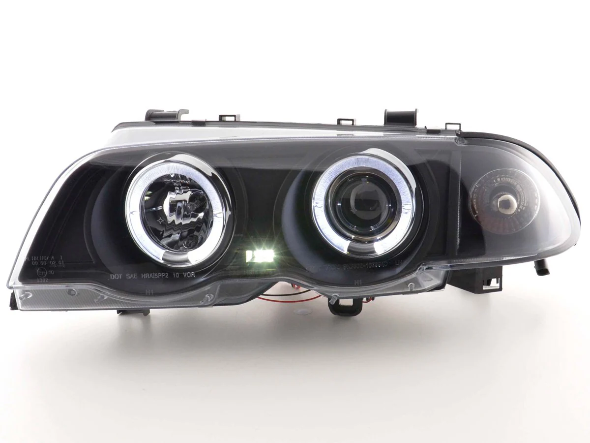 Faros delanteros BMW Serie 3 Berlina E46 98-01 negro - Image 2