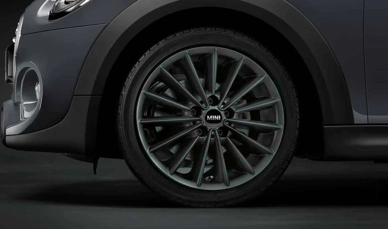Juego de llantas de invierno JCW Multi Spoke 505 OEM 10026603B para MINI Cooper, Cooper S, JCW... y más. Original MINI.