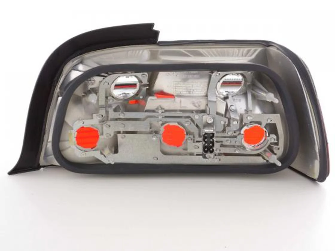Pilotos traseros BMW Serie 3 E36 Coupe, 91-98 rojo / negro - Image 7
