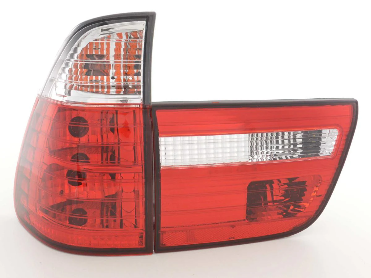 Pilotos traseros BMW X5 E53 Z33 98-03 rojo / blanco