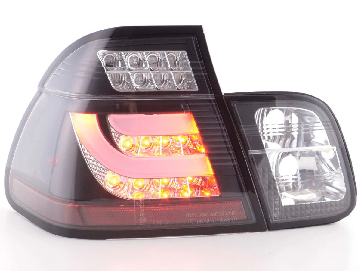 Pilotos traseros LED BMW Serie 3 E46 Berlina 98-01 negro - Image 3