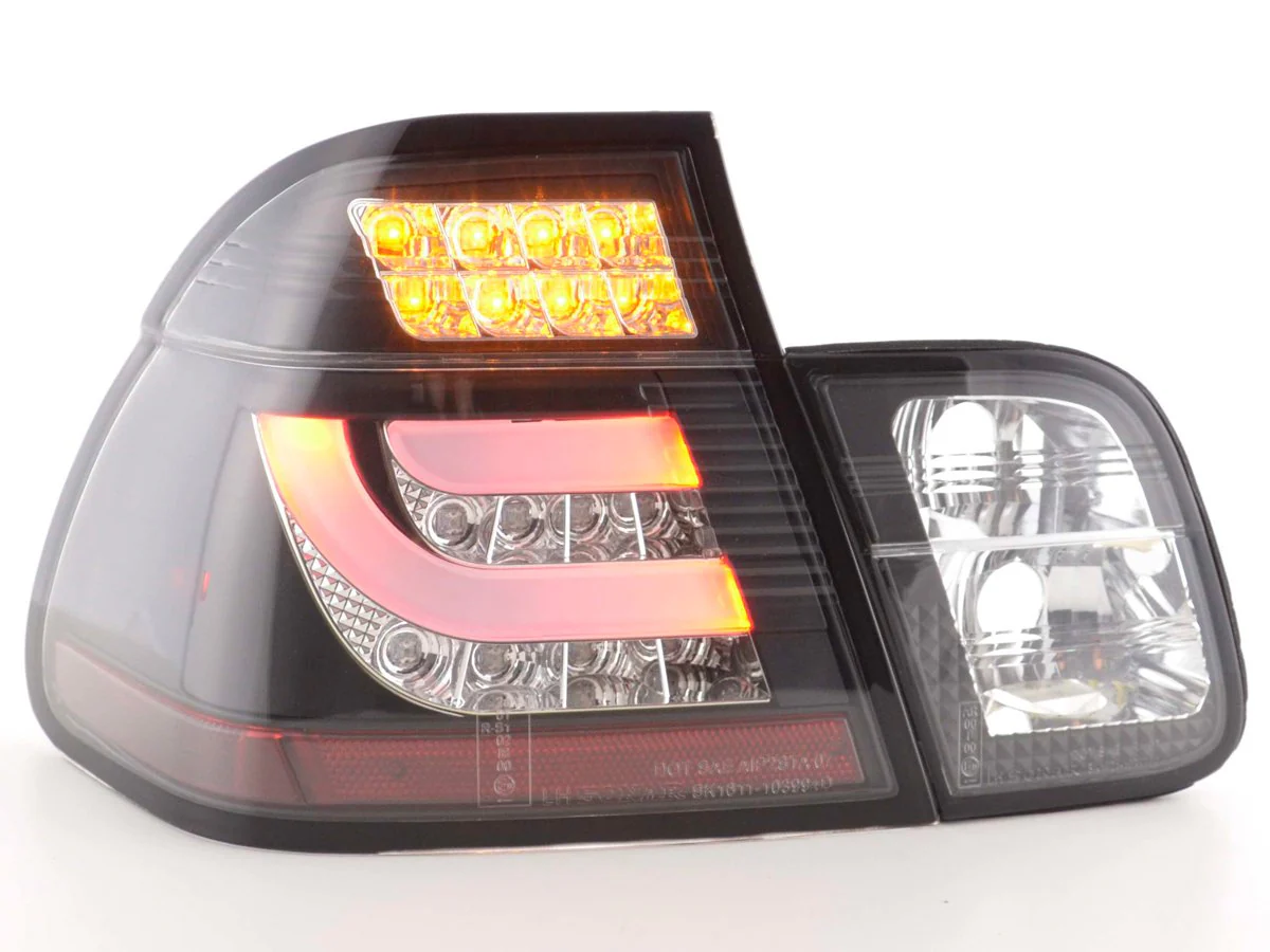 Pilotos traseros LED BMW Serie 3 E46 Berlina 98-01 negro - Image 4
