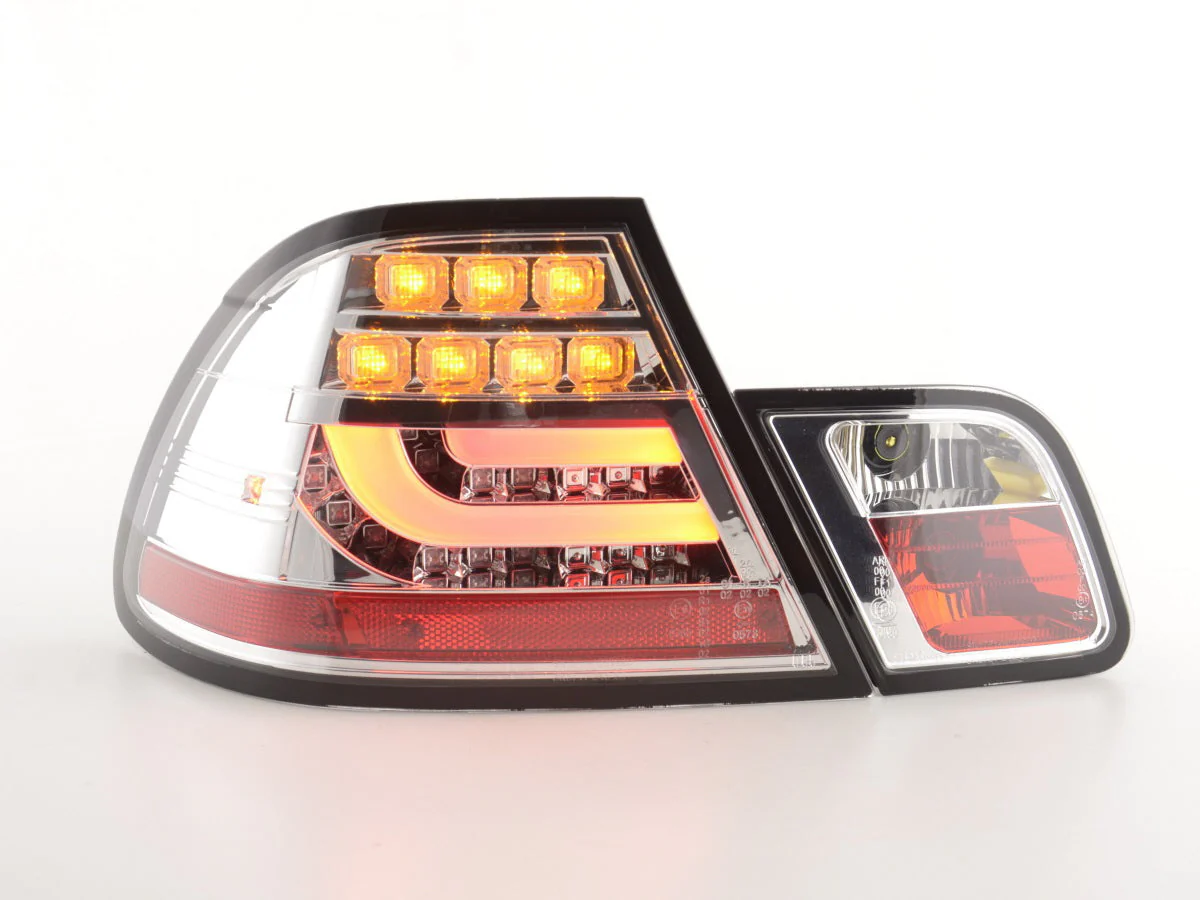 Pilotos traseros LED BMW Serie 3 E46 Coupe 03-07 cromo - Image 3