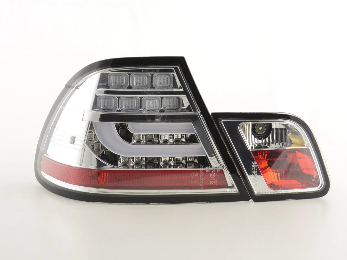 Pilotos traseros LED BMW Serie 3 E46 Coupe 03-07 cromo - Image 6