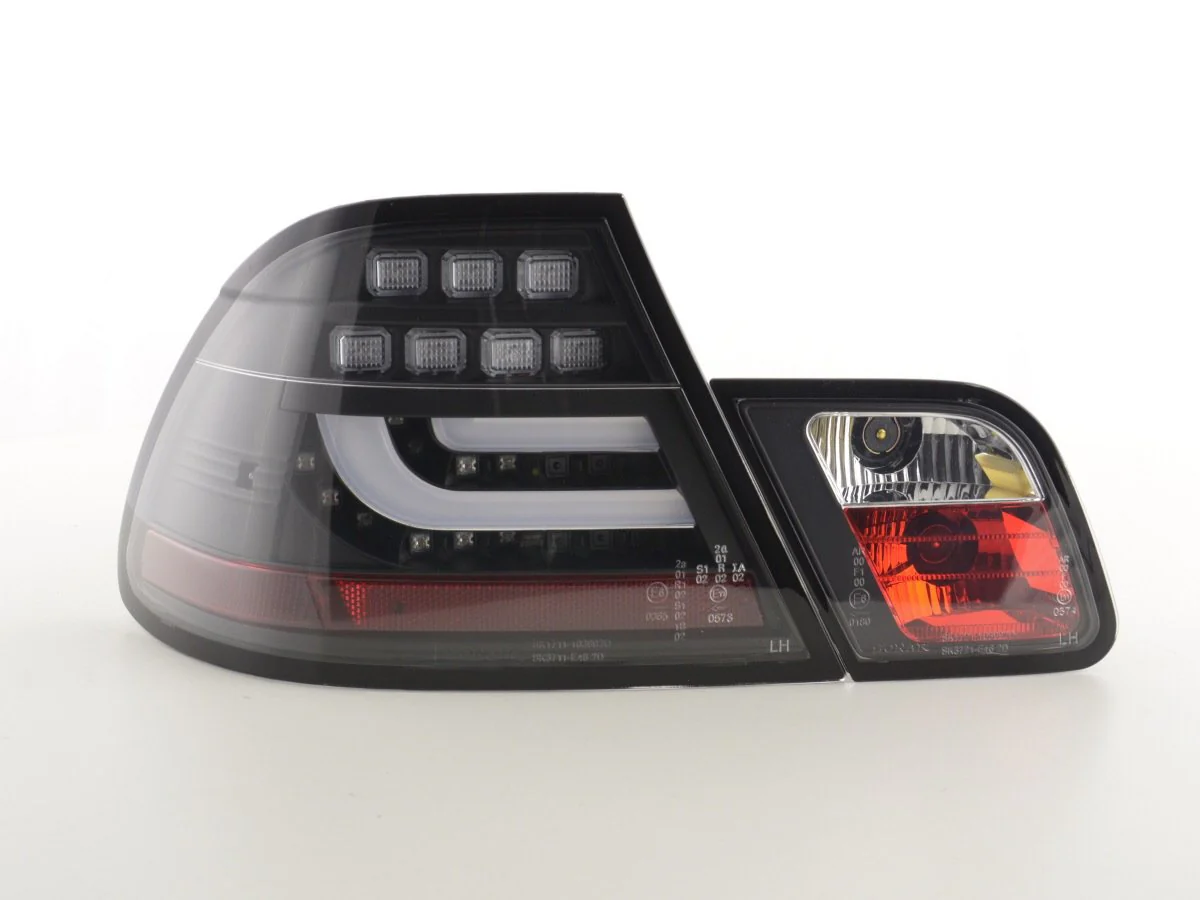 Pilotos traseros LED BMW Serie 3 E46 Coupe 03-07 negro - Image 6