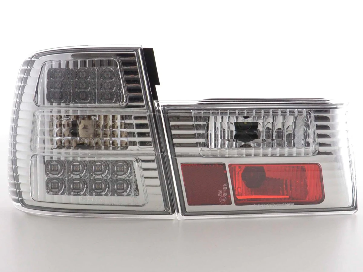 Pilotos traseros LED BMW Serie 5 E34 88-94 cromo - Image 6