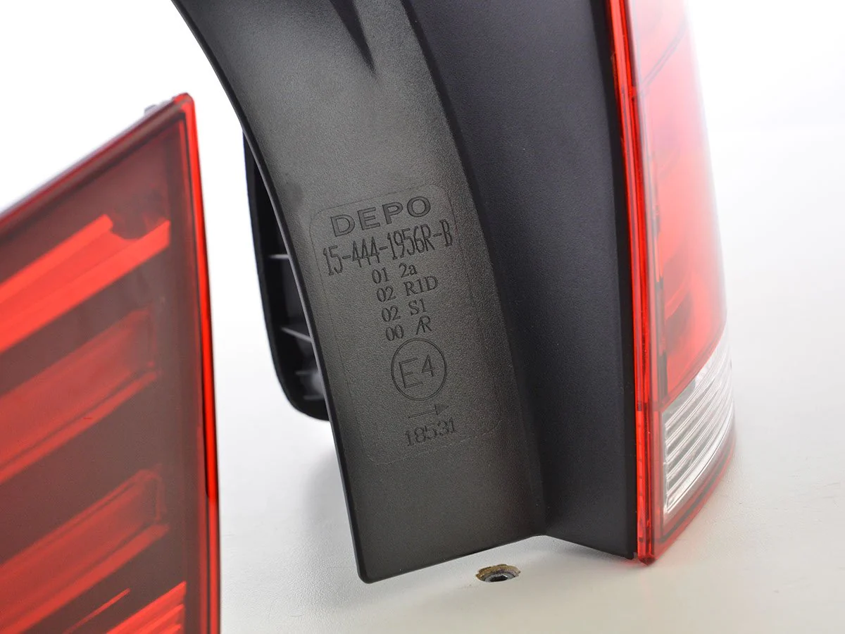 Pilotos traseros LED BMW X1 E84 09-13 rojo / claro - Image 4