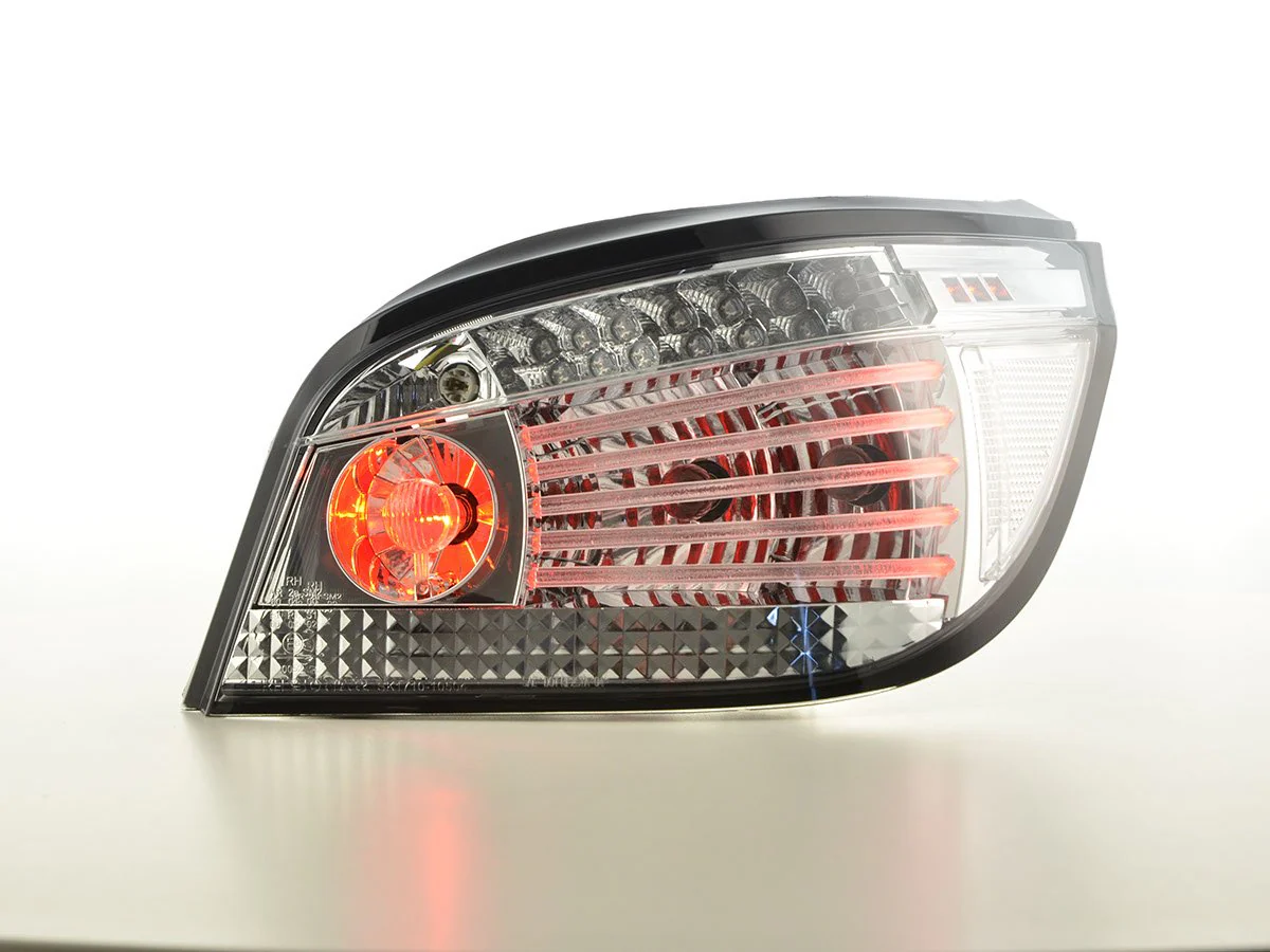 Pilotos traseros LED Lightbar BMW Serie 5 E60 Berlina 07-09 cromo