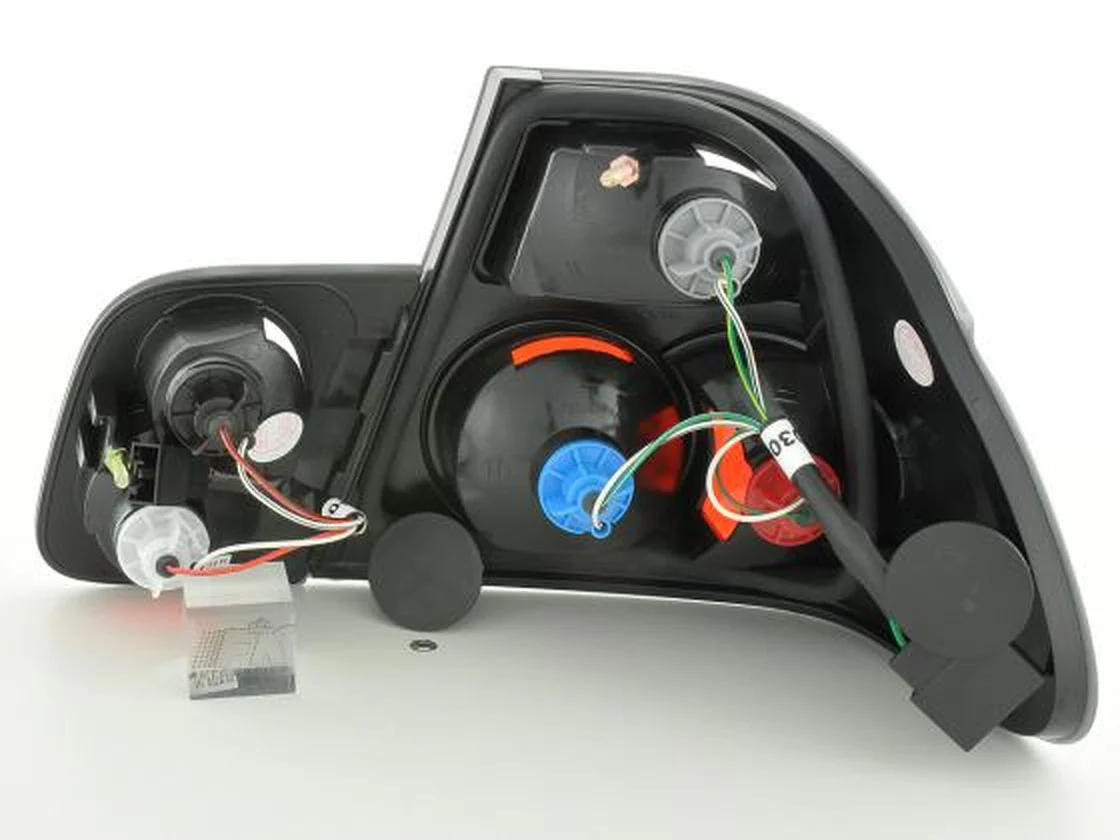 Pilotos traseros para portón trasero BMW Serie 3 Berlina E46 98-01 cromo - Image 2