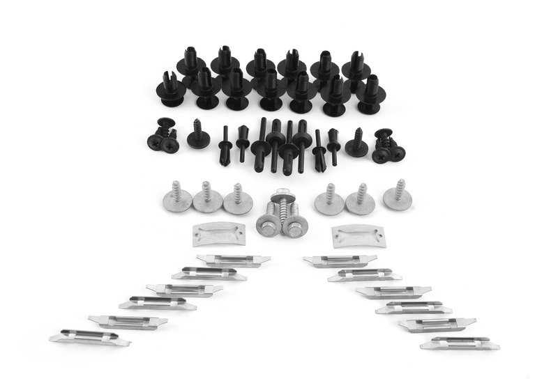 Juego de piezas adosadas parachoques delantero OEM 51112444863 para MINI Countryman R60, Paceman R61. Original MINI. - Image 2