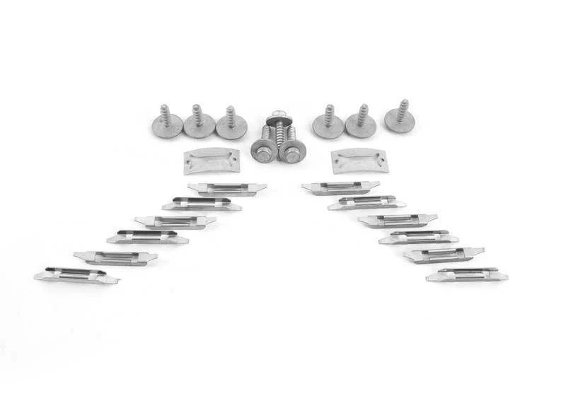 Juego de piezas adosadas parachoques delantero OEM 51112444863 para MINI Countryman R60, Paceman R61. Original MINI. - Image 3