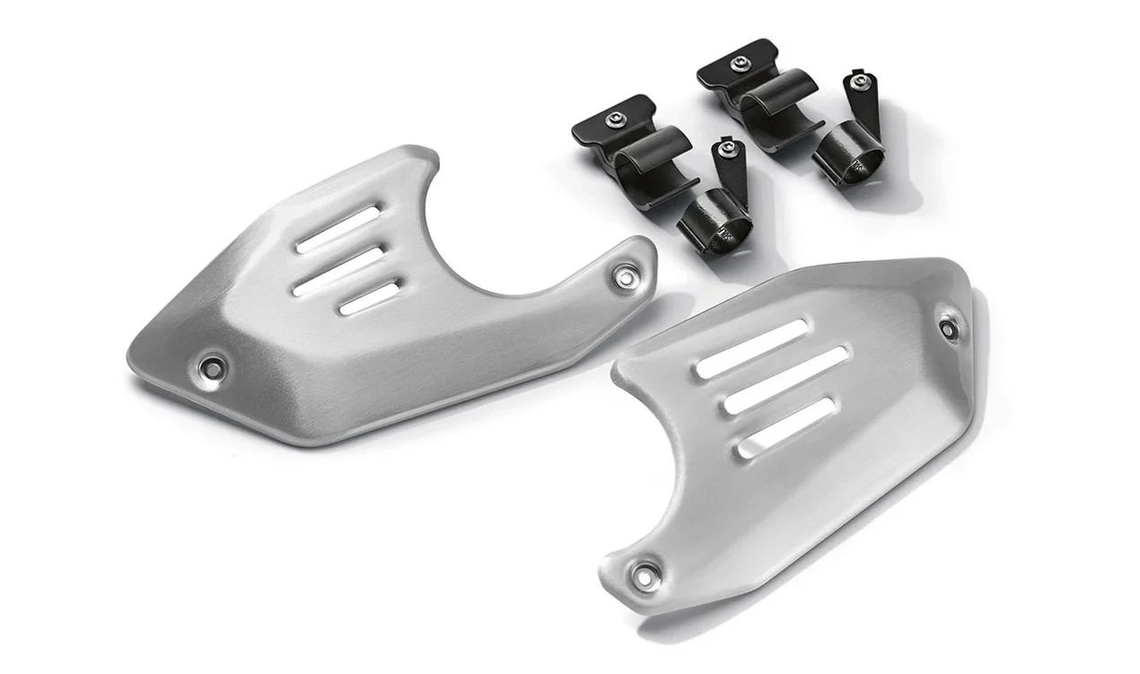 Juego de tapas de silenciador de admisión OEM 77318394222 para BMW Motorrad R nineT, R nineT Pure, R nineT Scrambler, R nineT Racer, R nineT Urban G/S. Original BMW Motorrad.