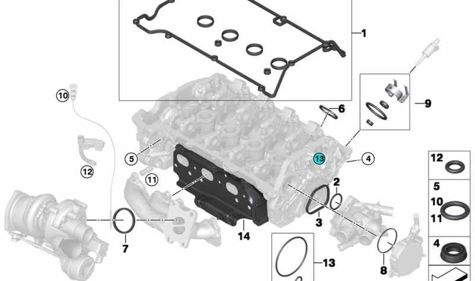 Junta de perfil OEM 11617528340 para MINI R56, Clubman R55, Cabrio R57, Coupé R58, Roadster R59, Countryman R60, Paceman R61... y más. Original MINI. - Image 4