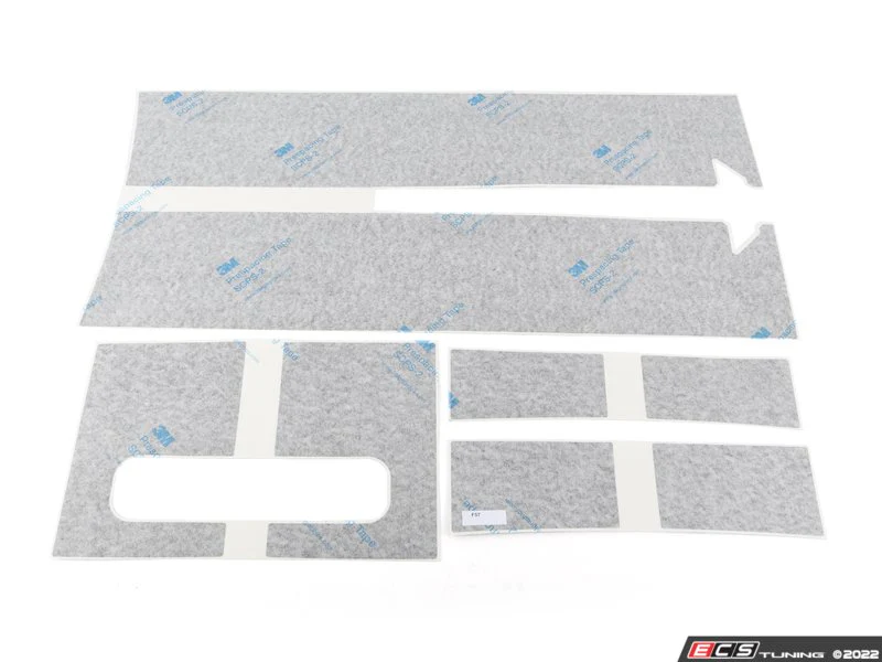 Kit de franjas deportivas negro para frontal y portón trasero OEM 51142464288 para MINI F56, F56 BEV, F56 LCI, F57 Cabrio, F57 LCI… y más. Original MINI.