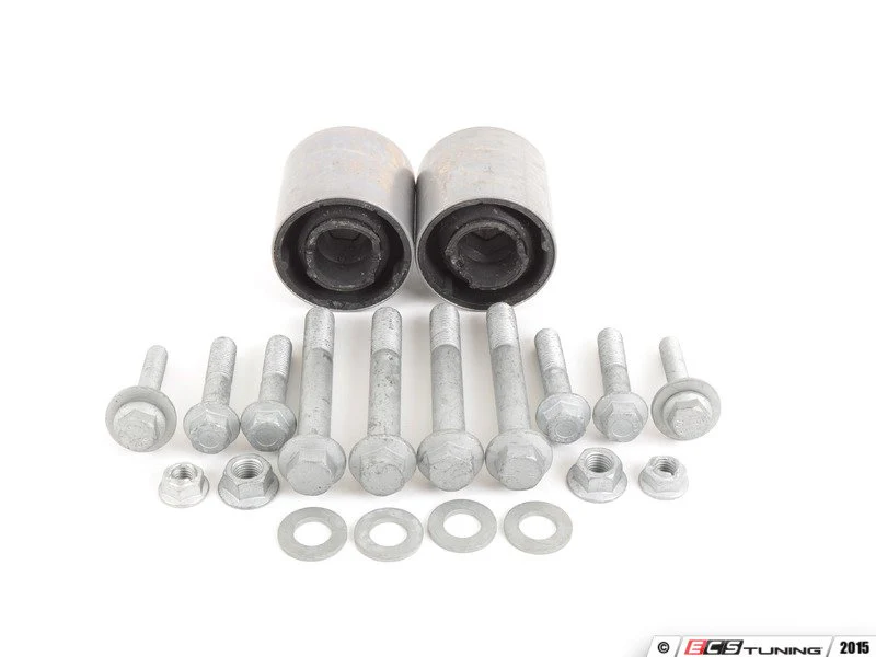 Kit de reparación del apoyo de goma del brazo de suspensión delantero OEM 31122318452 para MINI R50, R52 Cabrio, R53… y más. Original MINI.