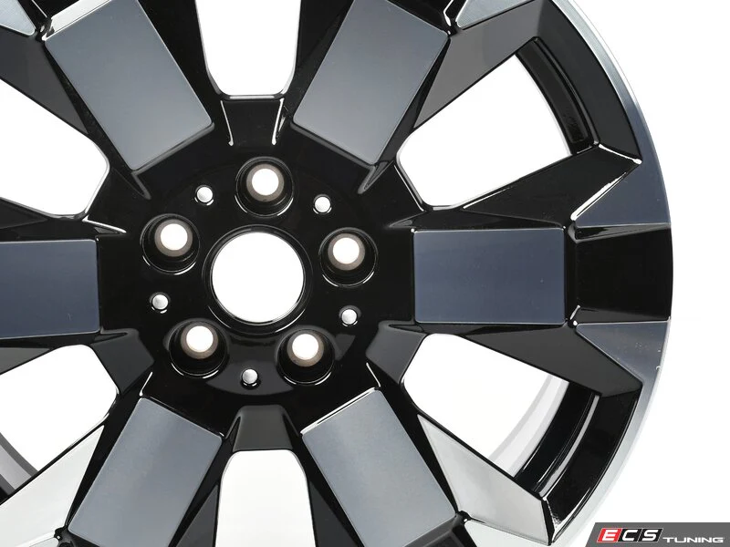 Llanta de aleación 7,5Jx18 ET51 Untamed Spoke 897 bicolor negro azabache/pulido OEM 36115A0A9D0 para MINI Countryman F60, F60 LCI Cooper... y más. Original MINI. - Image 2