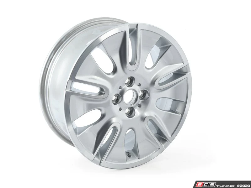 Llanta de aleación 7Jx17 ET48 plata OEM 36116789797 para MINI R56, R56 LCI, Clubman R55, R55 LCI, Cabrio R57, R57 LCI, Coupé R58, Roadster R59. Original MINI.