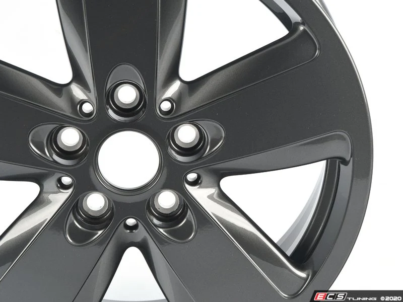 Llanta de aleación ligera 16" 6,5J ET54 Spectre Grey Dark Metallic OEM 36116887935 para MINI F55, F56, F56 BEV, F57 Cabrio… y más. Original MINI. - Image 2