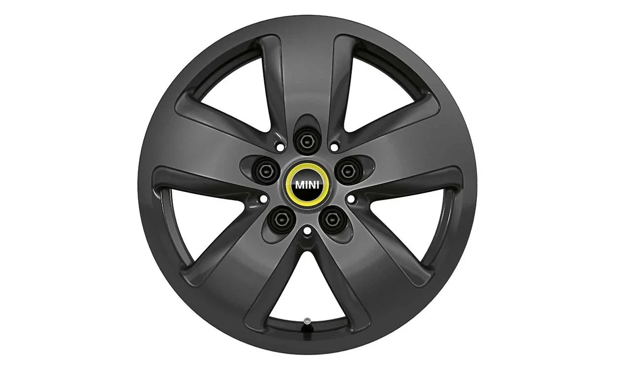 Llanta de aleación ligera 16" 6,5J ET54 Spectre Grey Dark Metallic OEM 36116887935 para MINI F55, F56, F56 BEV, F57 Cabrio… y más. Original MINI. - Image 4