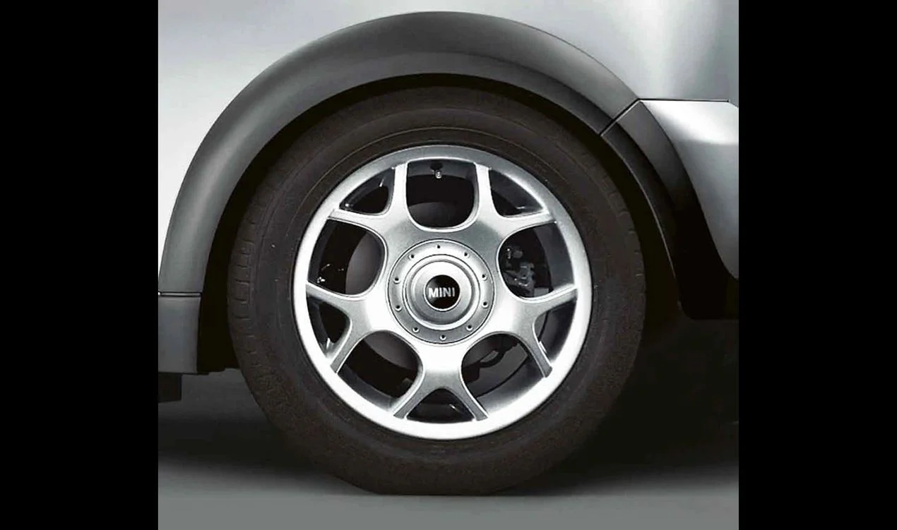 Llanta de aleación ligera 6,5Jx16 ET48 color plata OEM 36111512350 para MINI R50, MINI R53, MINI Cabrio R52... y más. Original MINI.
