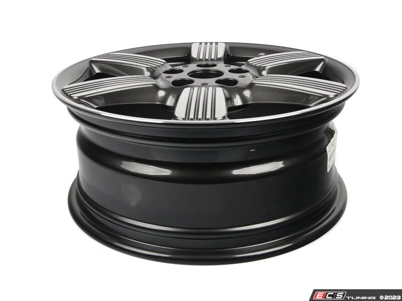 Llanta de aleación ligera 7Jx17 ET54 color Spectre Gris (Spectre Gray Dark Metallic) OEM 36116884399 para MINI F55, F56, F57... y más. Original MINI. - Image 3