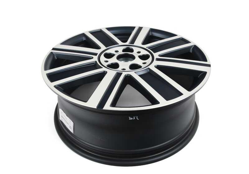 Llanta de aleación ligera negra Enigmatic 18" OEM 36116888078 para MINI F56, F55, Cabrio F57... y más. Original MINI. - Image 3