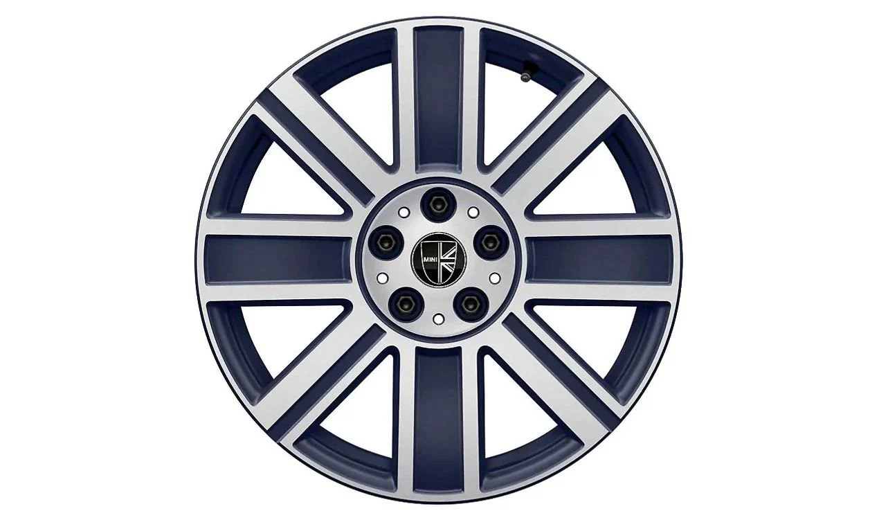 Llanta de aleación ligera negra Enigmatic OEM 36116888083 para MINI Clubman F54, F54 LCI. Original MINI.