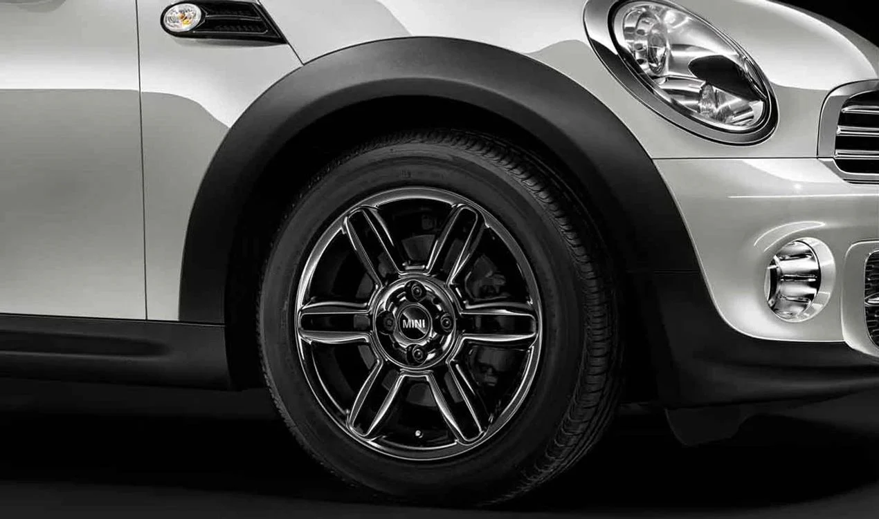 Llanta de aluminio 6 Star Twin Spoke R119 negra OEM 36116856969 para MINI R56, R56 LCI, Clubman R55, Cabrio R57, Coupé R58, Roadster R59... y más. Original MINI. - Image 10
