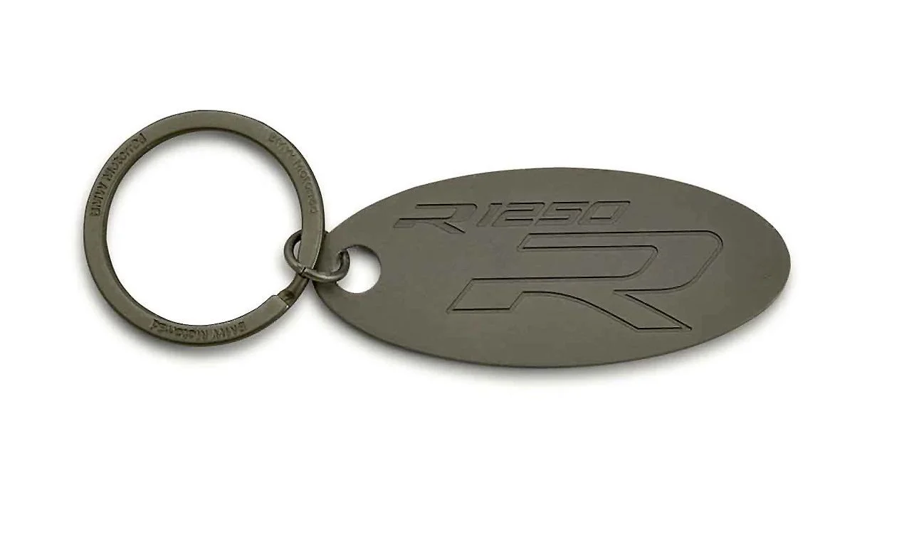 Llavero Roadster negro R 1250 R OEM 76117717710 válido para motos BMW R 1250 R. Original BMW Motorrad.