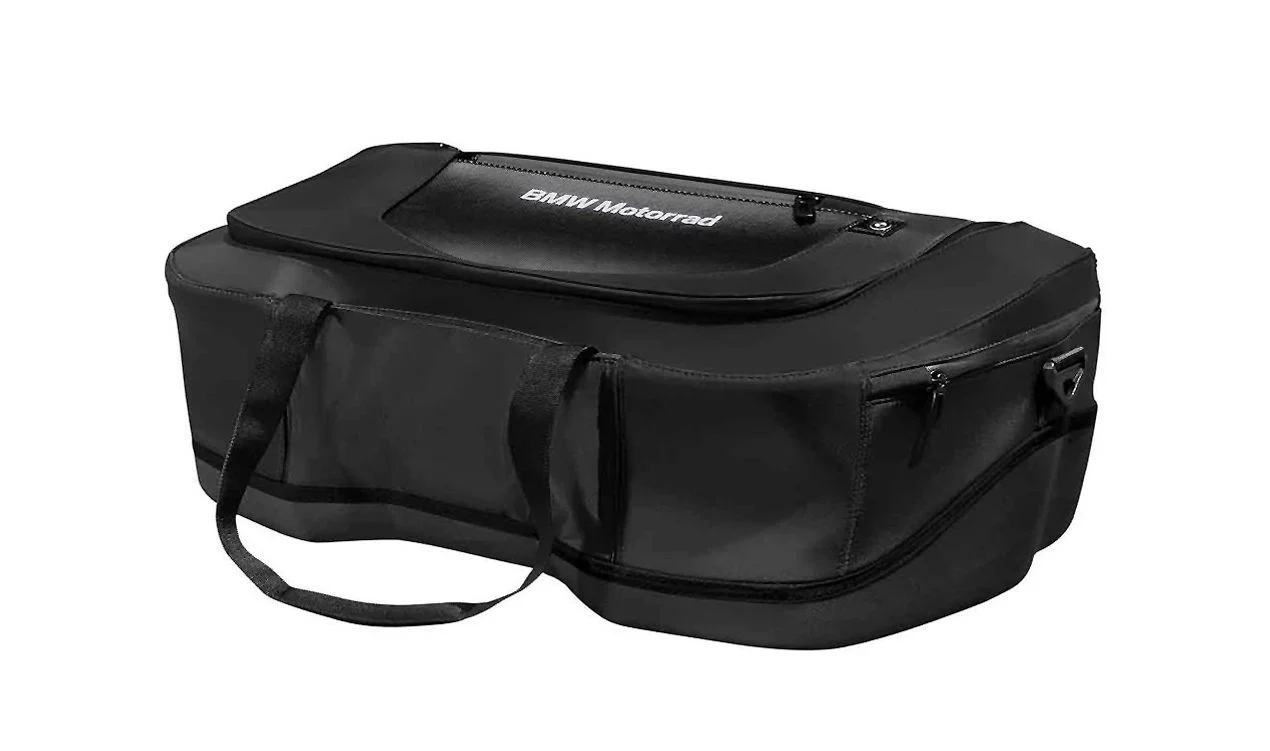 MaletÃn interior negro para topcase OEM 77418520301 para motos BMW K 1600 GT, K 1600 GTL, R 1200 RT, R 1250 RT. Original BMW Motorrad.