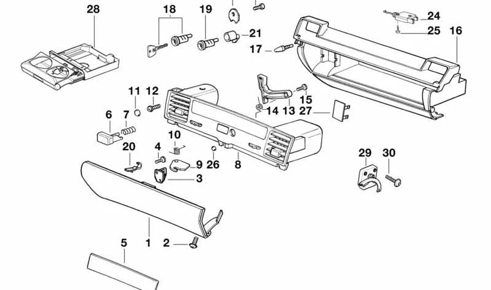 Maneta de puerta delantera derecha OEM 51168216705 para BMW Serie 3 E36. Original BMW. - Image 2