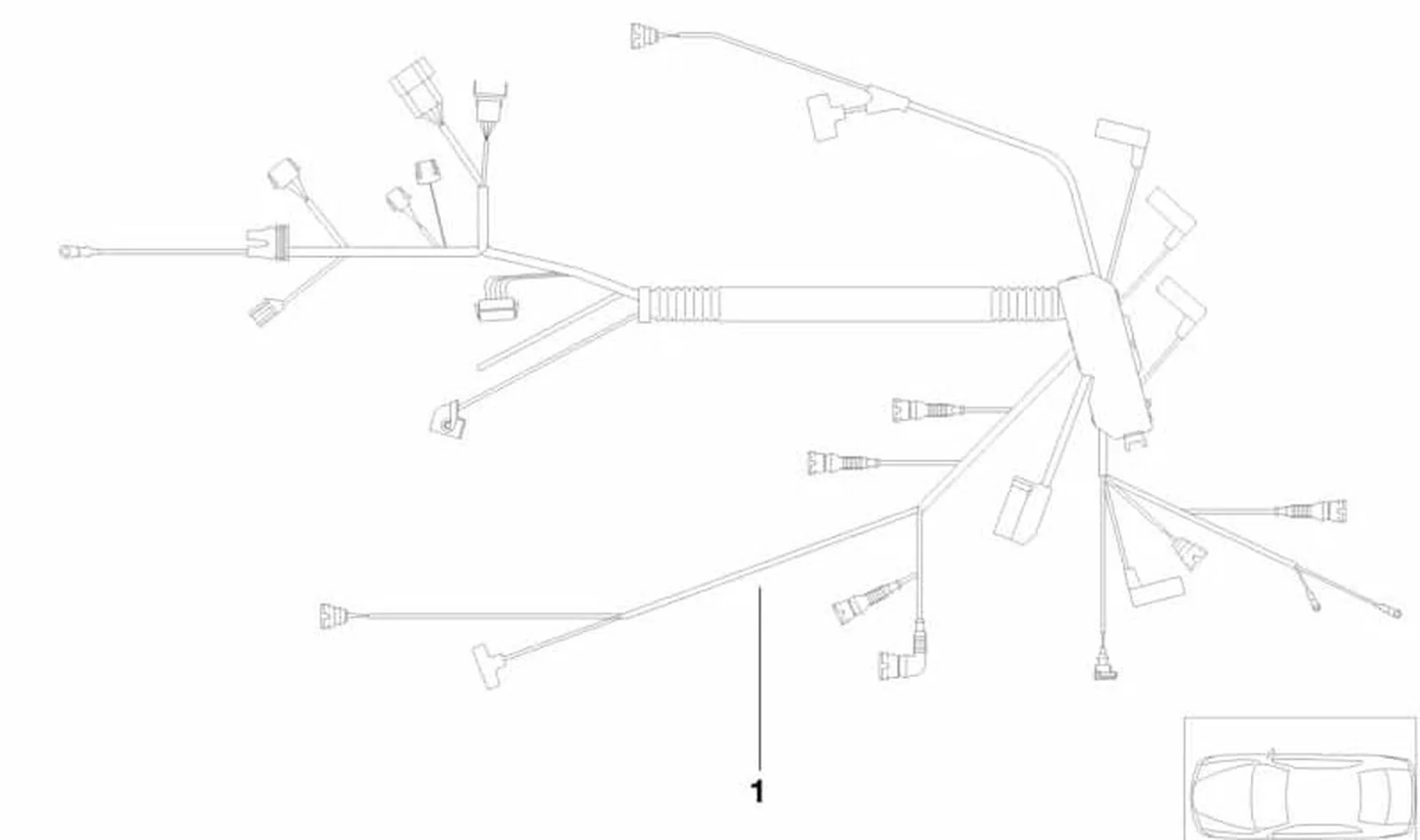 Mazo de cables motor OEM 12517520939 para MINI R50 Cooper y One. Original MINI. - Image 21