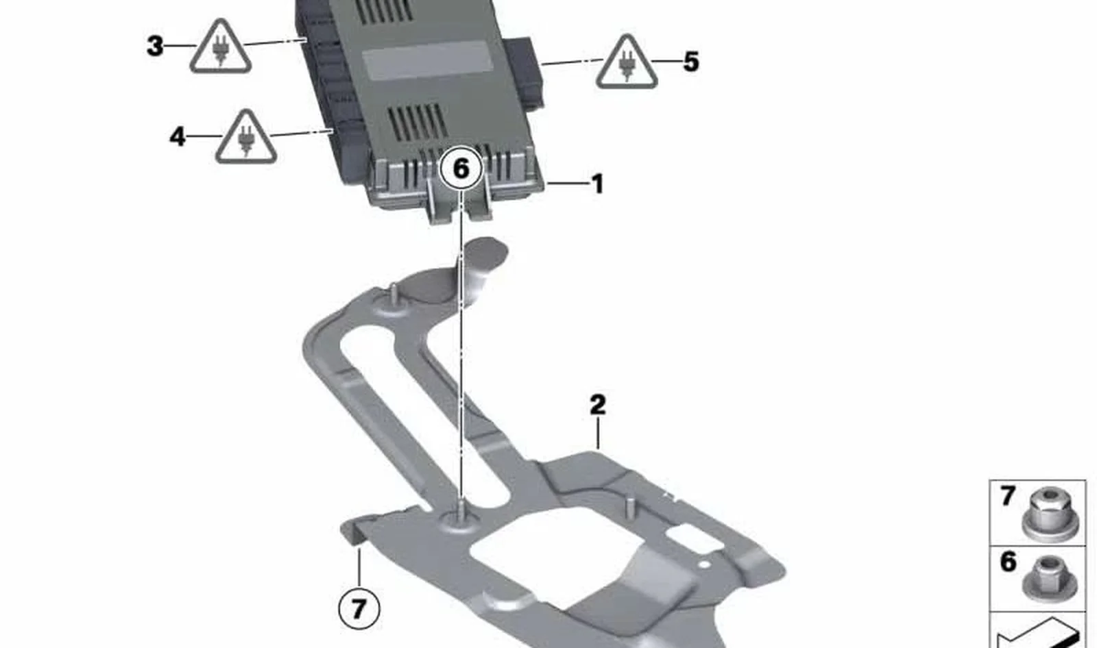 Módulo de control OEM 61356827073 para MINI R56 LCI, Clubman R55 LCI, Cabrio R57 LCI, Coupé R58, Roadster R59, Countryman R60, Paceman R61. Original MINI. - Image 4