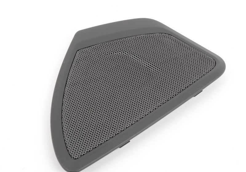 Moldura altavoz metal izquierda OEM 51417278449 para BMW F20, F21, F22, F87 M2... y más. Original BMW.