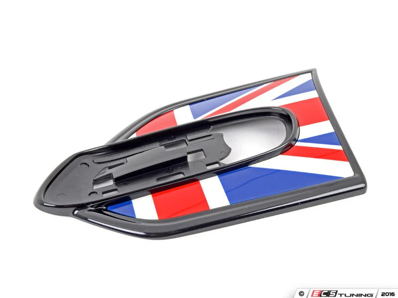 Moldura decorativa lateral izquierda Union Jack OEM 51142339313 para MINI F55, F56, F56 BEV, F57. Original MINI. - Image 2