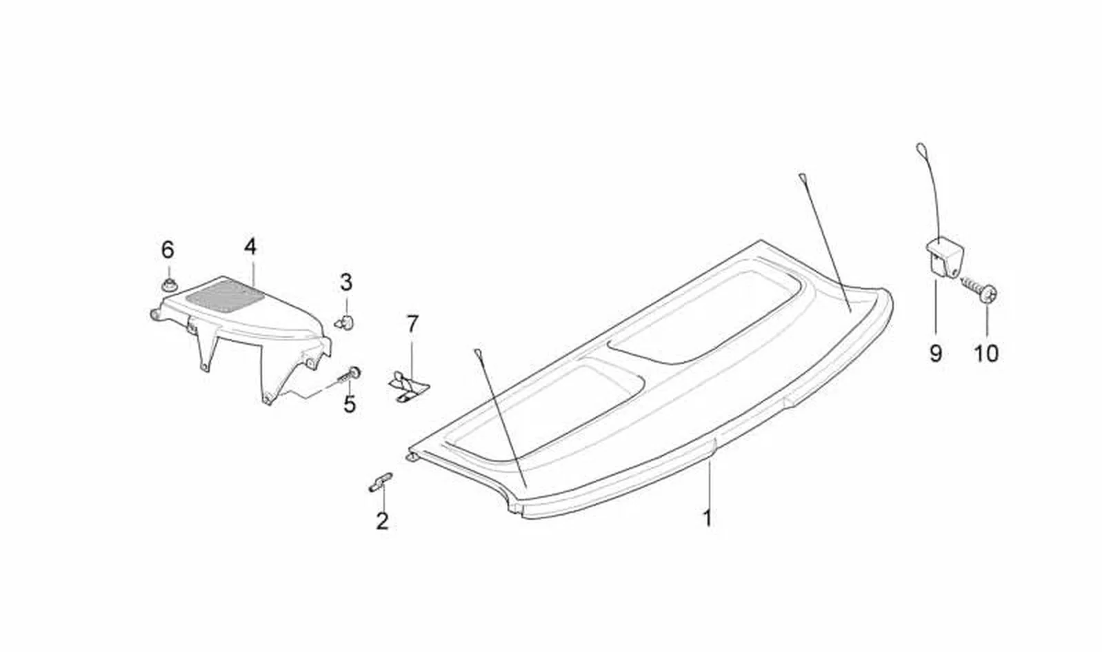 Moldura lateral izquierda Sandgrau OEM 51438189201 para BMW Serie 3 E36 (316i, 318i). Original BMW. - Image 4