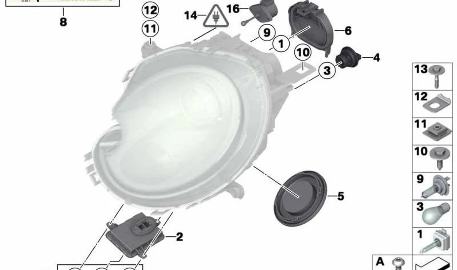 Muelle opresor OEM 63122752225 para MINI R56, R56 LCI, Clubman R55, Cabrio R57, Coupé R58, Roadster R59, Countryman R60, Paceman R61. Original MINI. - Image 2