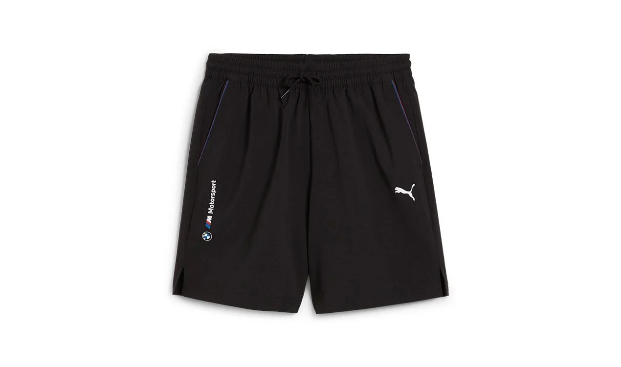 Pantalón corto BMW M Motorsport hombre negro talla XXL OEM 80145B5D075 válido para BMW. Original BMW.