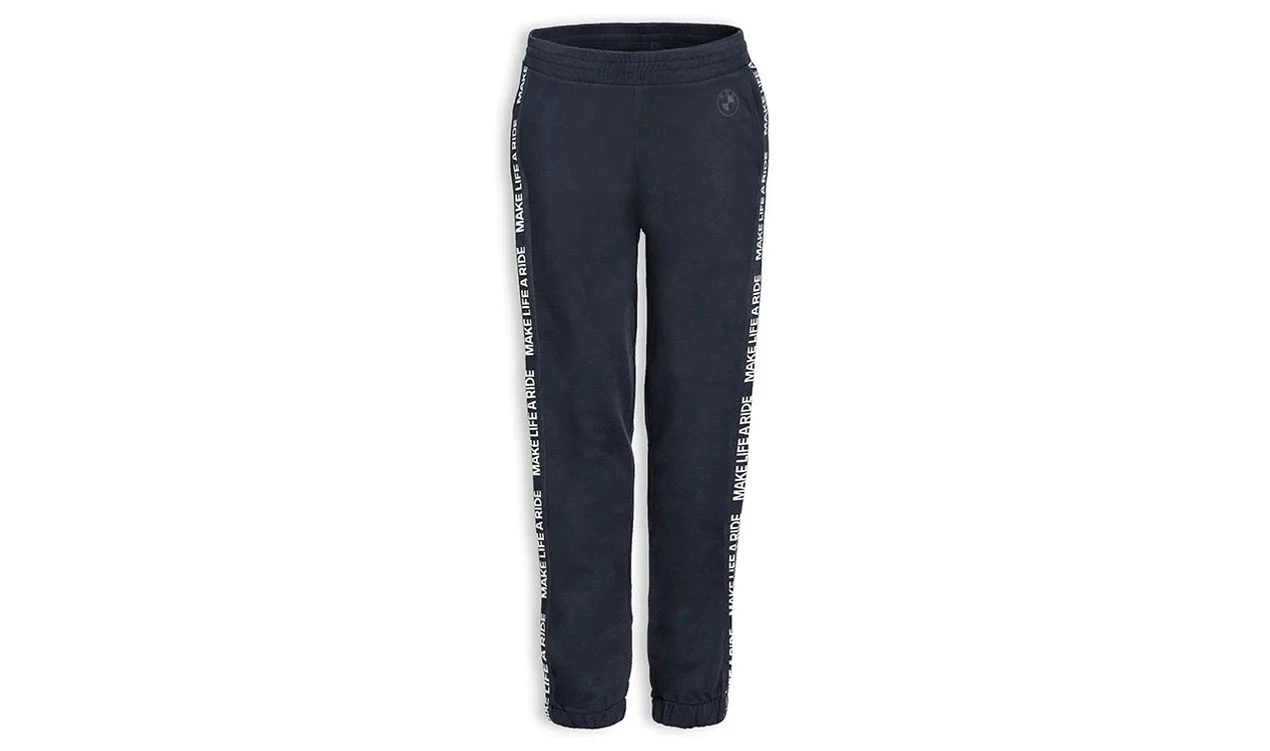 Pantalón Deportivo "Make Life a Ride" azul noche talla L OEM 76615B3E4A6 para BMW. Original BMW Motorrad.
