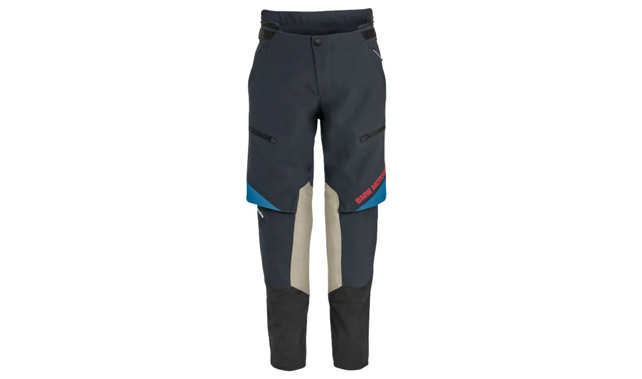 Pantalón GS Karakum Gore-Tex hombre azul-gris talla 58 OEM 76115A80DC5 válido para motos BMW. Original BMW Motorrad.