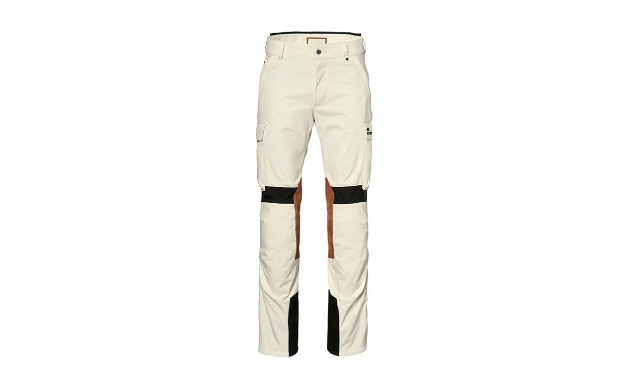 Pantalones GS Adrar talla 48 Offwhite OEM 76117913458 para BMW Motorrad. Original BMW Motorrad.