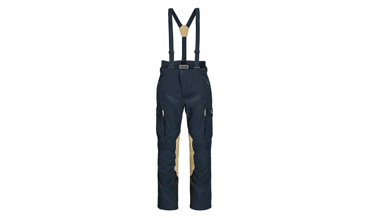 Pantalones GS Tatacoa talla 66 azul noche OEM 76115B3D237 para BMW. Original BMW Motorrad.