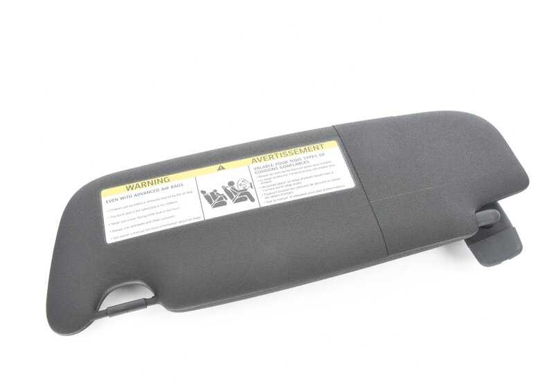 Parasol con etiqueta derecha OEM 51167382110 para MINI F56, F56 BEV, F56 LCI, F55, F55 LCI. Original MINI. - Image 4