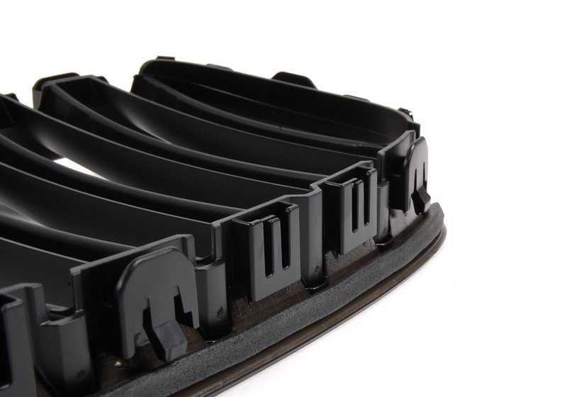 Parrilla decorativa delantera derecha negro brillo OEM 51712150252 para BMW Z4 E89. Original BMW. - Image 3