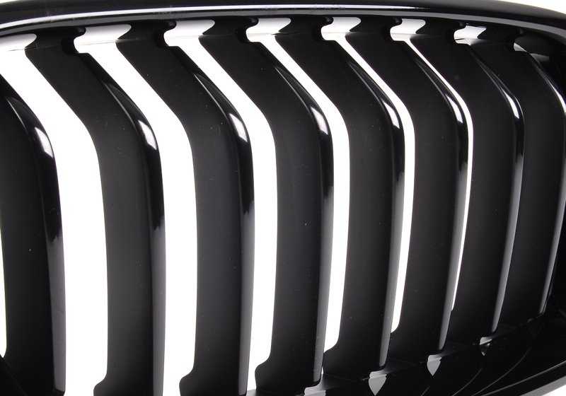 Parrilla decorativa M Performance derecha negro brillo OEM 51712240778 para BMW Serie 3 F30, F30 LCI, F31, F31 LCI. Original BMW. - Image 2