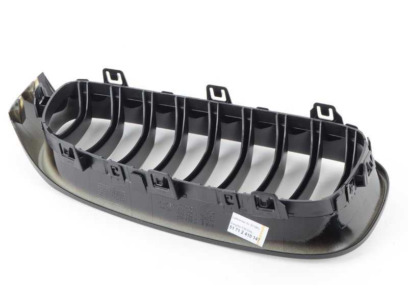Parrilla decorativa M Performance izquierda negro brillo OEM 51712410147 para BMW Serie 3 F34 GT, F34 GT LCI. Original BMW. - Image 3