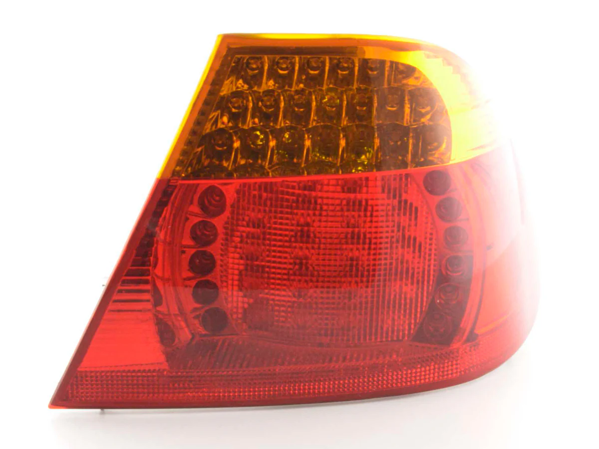 Piezas de desgaste luz trasera derecha BMW Serie 3 Coupé E46 03-06, amarillo / rojo - Image 6